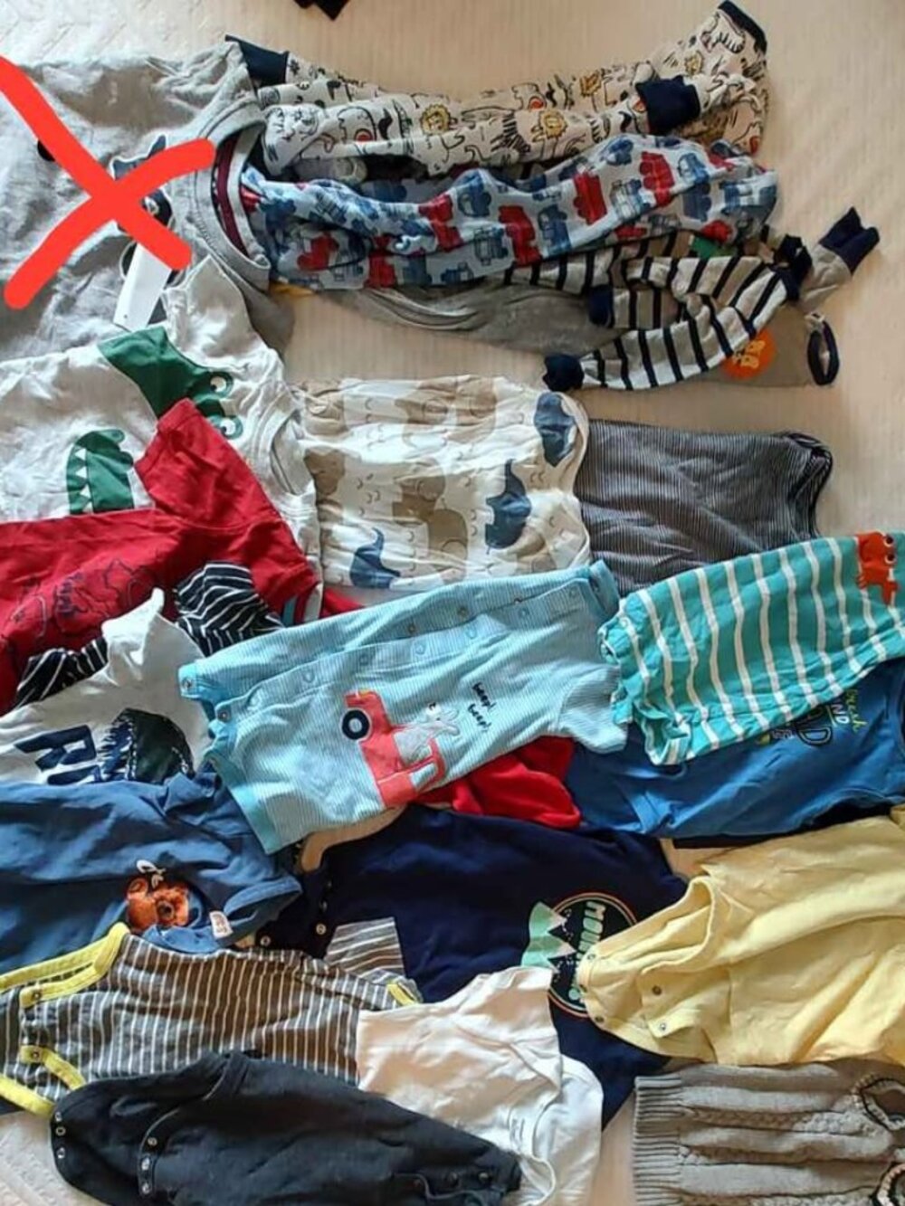 45pcs Large Baby Boy 12-18M Clothing Bundle set